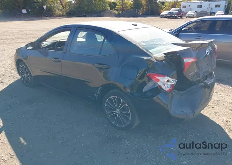 2015 Toyota Corolla S Premium из США, поврежденный, VIN 2T1BURHE8FC294912